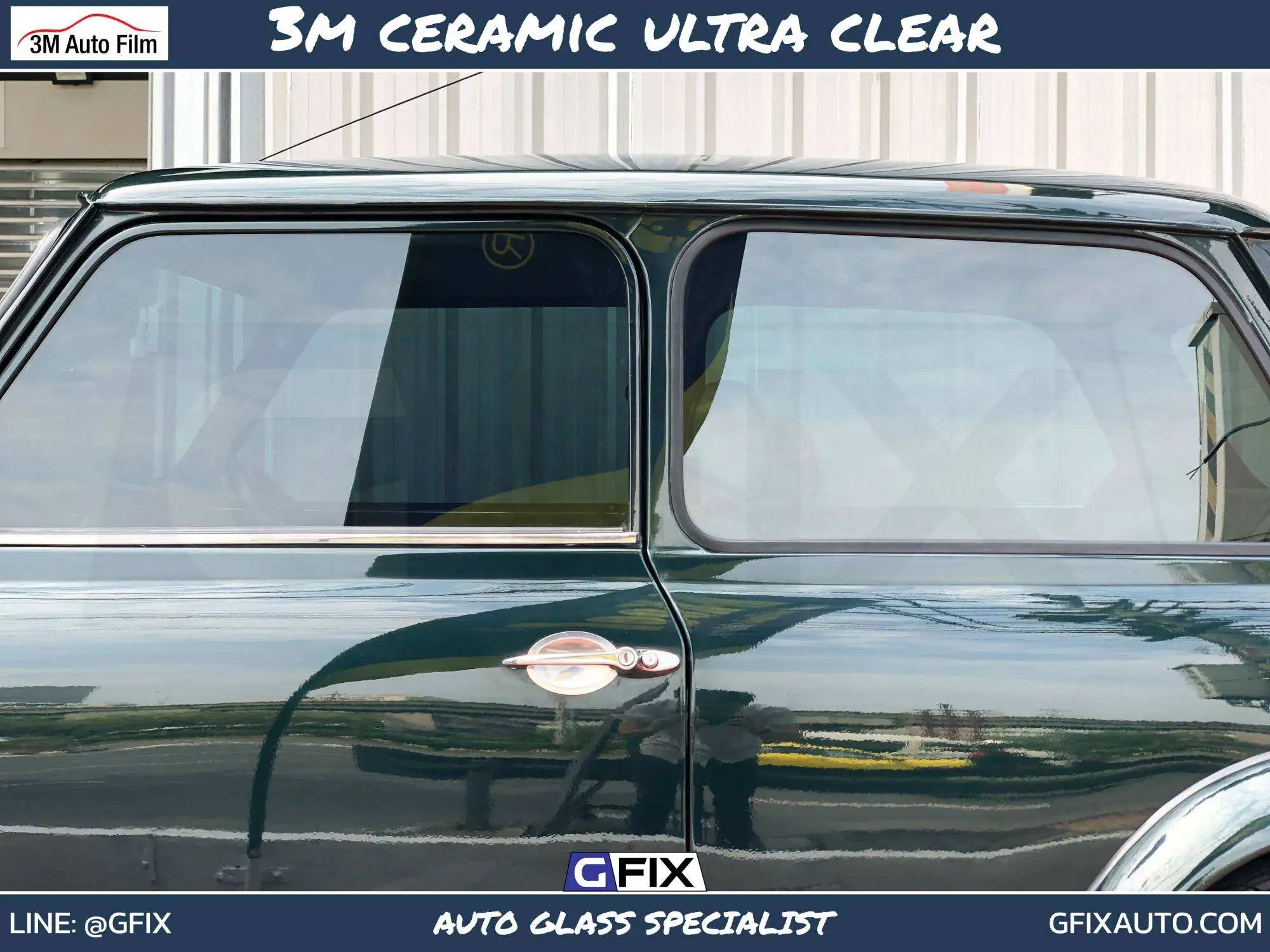 ฟิล์ม 3M รุ่น Ceramic Ultra Clear IR Series