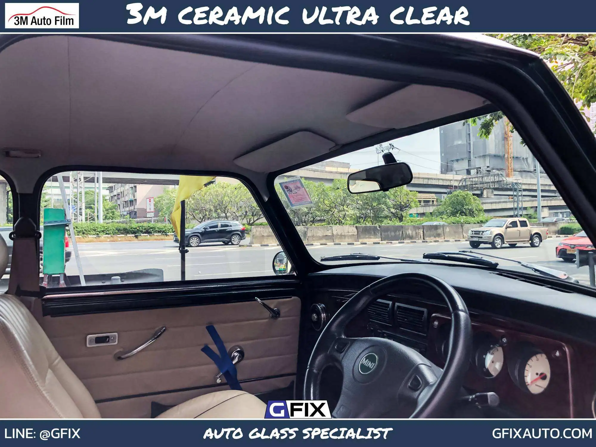 ฟิล์ม 3M รุ่น Ceramic Ultra Clear IR Series
