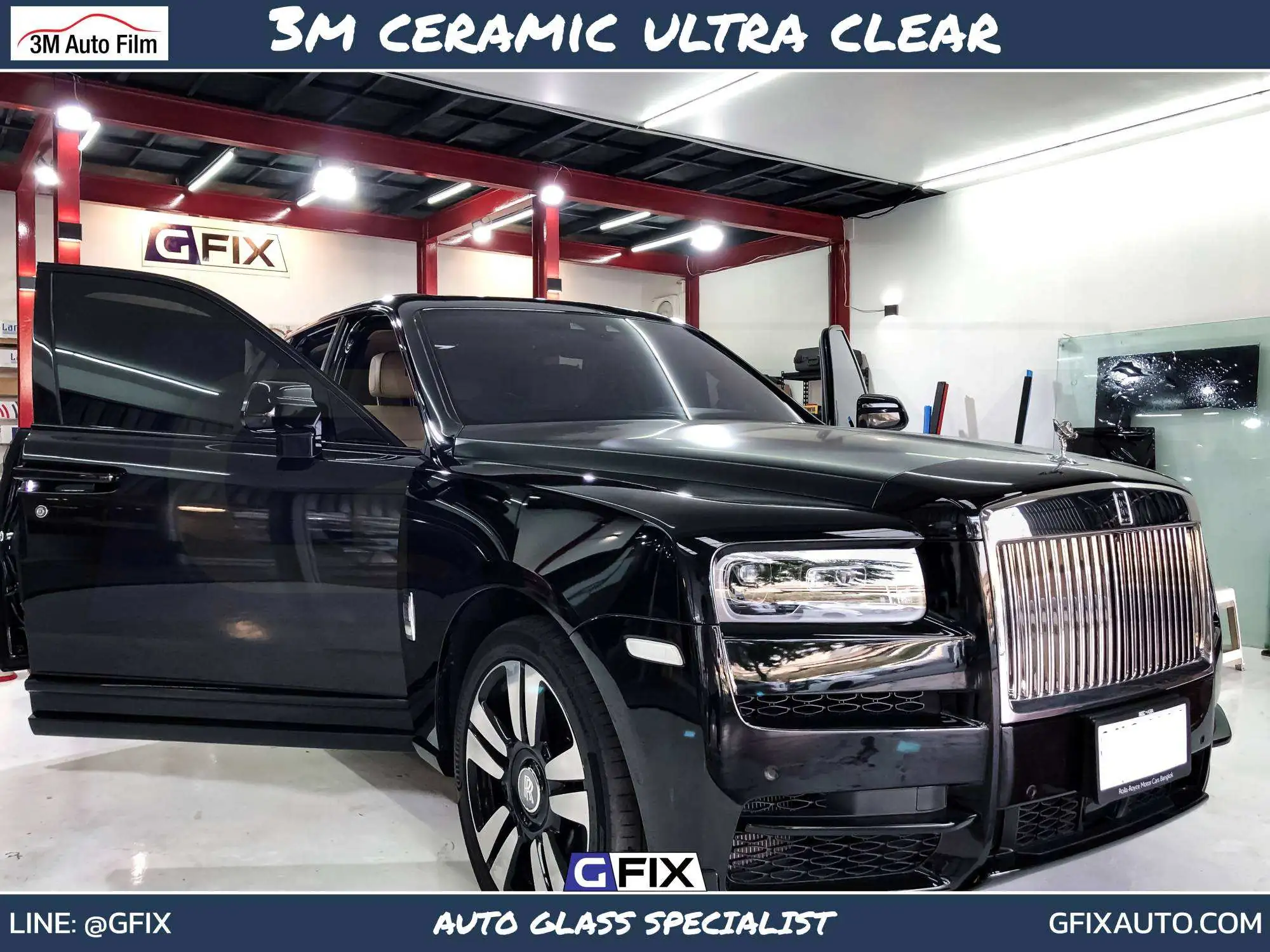 ฟิล์ม 3M รุ่น Ceramic Ultra Clear IR Series