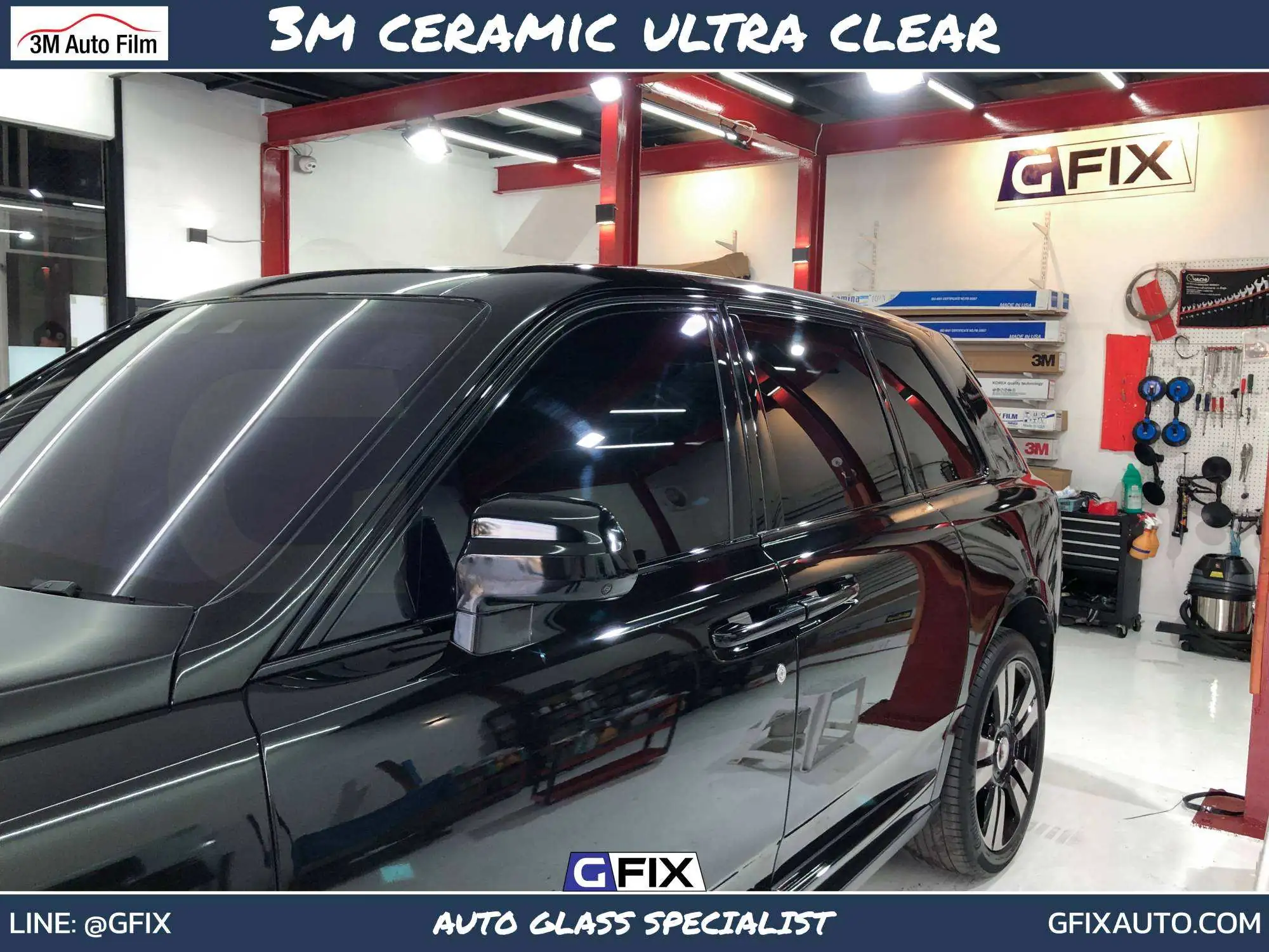 ฟิล์ม 3M รุ่น Ceramic Ultra Clear IR Series