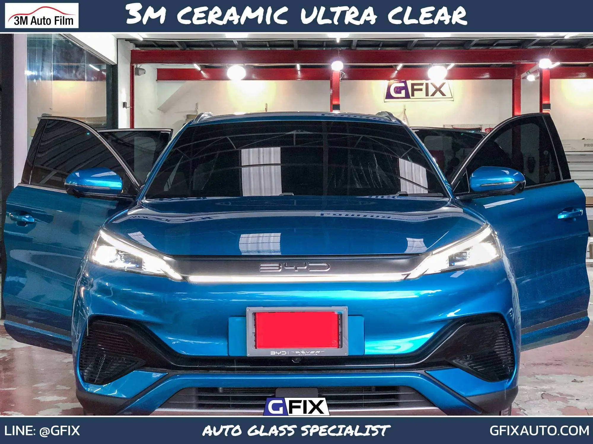 ฟิล์ม 3M รุ่น Ceramic Ultra Clear IR Series