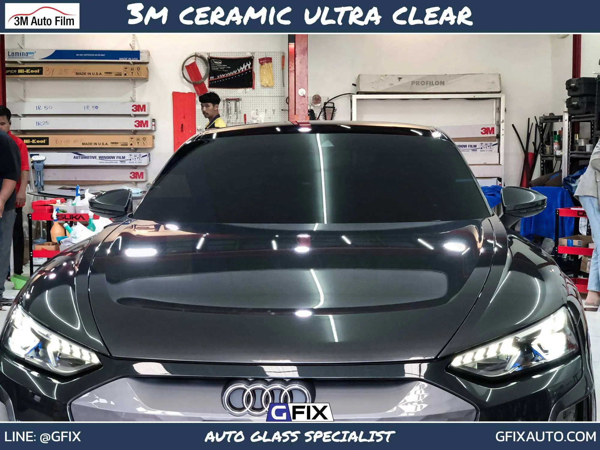 ฟิล์ม 3M รุ่น Ceramic Ultra Clear IR Series