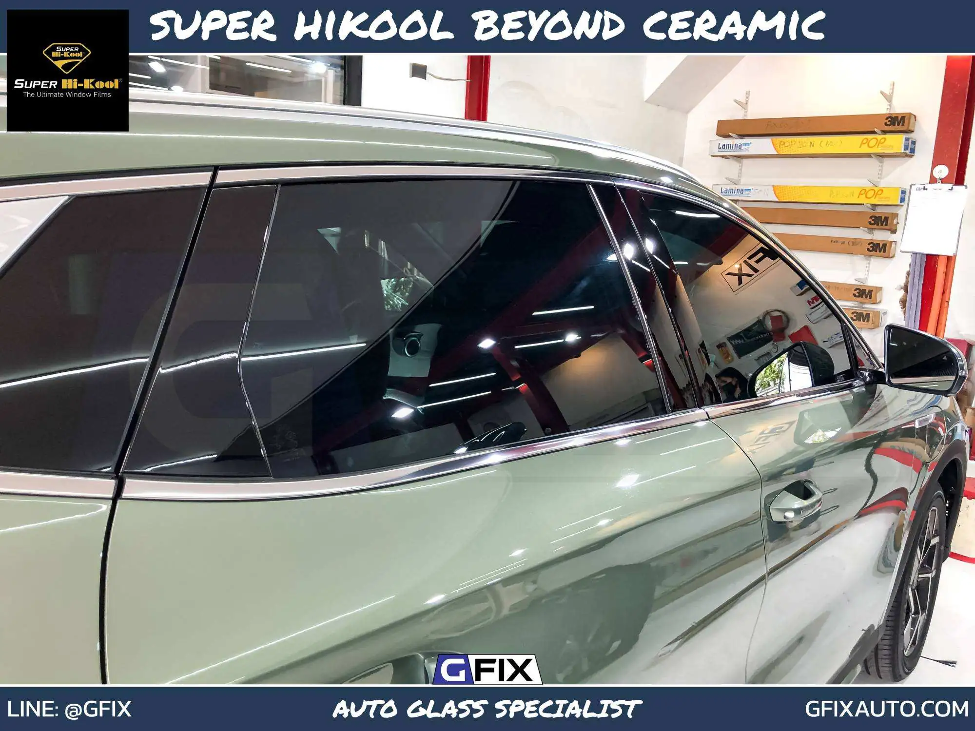 Super Hi-Kool Beyond Ceramic – เหนือกว่า ฟิล์มเซรามิค ที่เคยมี