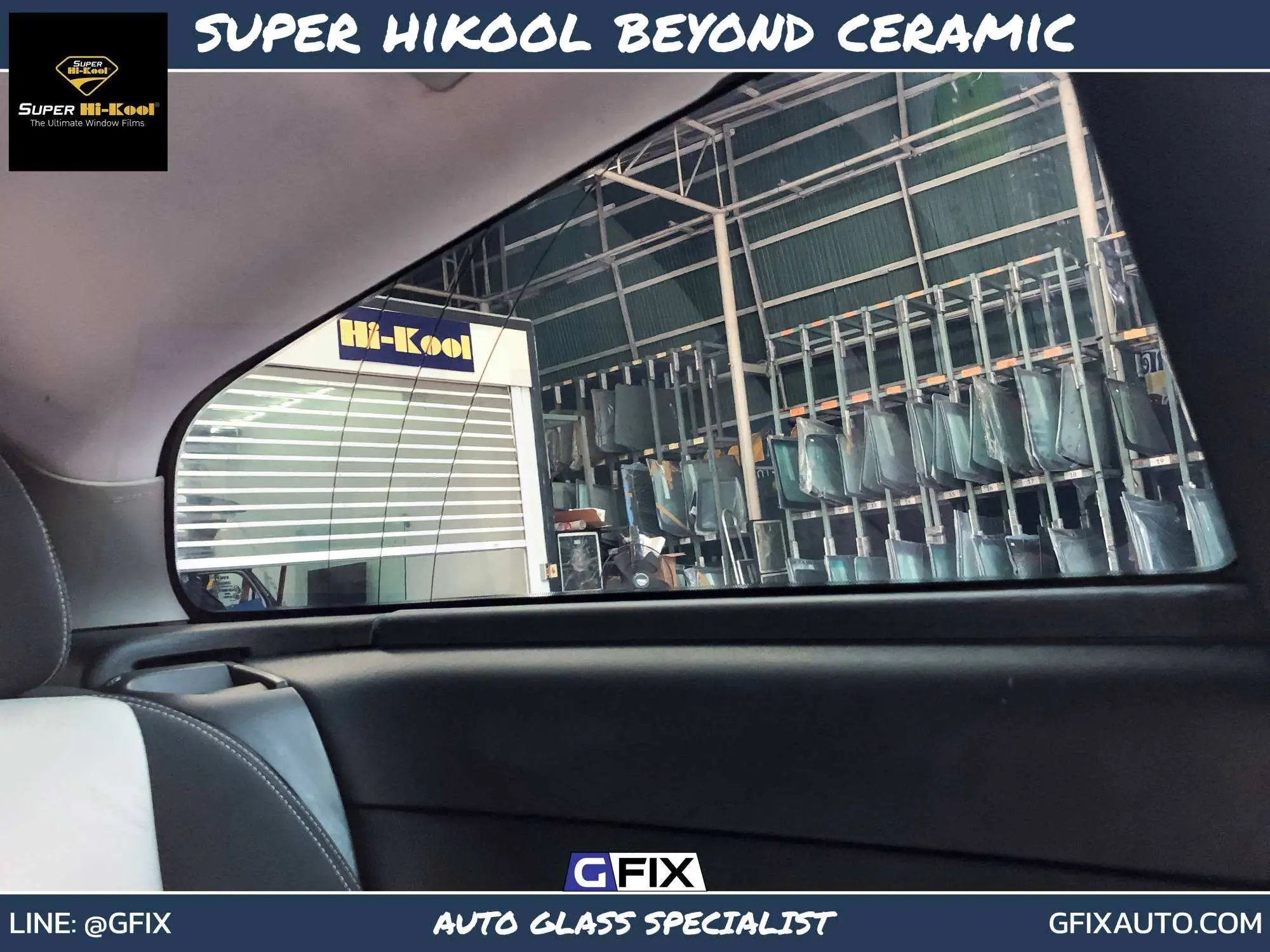 Super Hi-Kool Beyond Ceramic – เหนือกว่า ฟิล์มเซรามิค ที่เคยมี