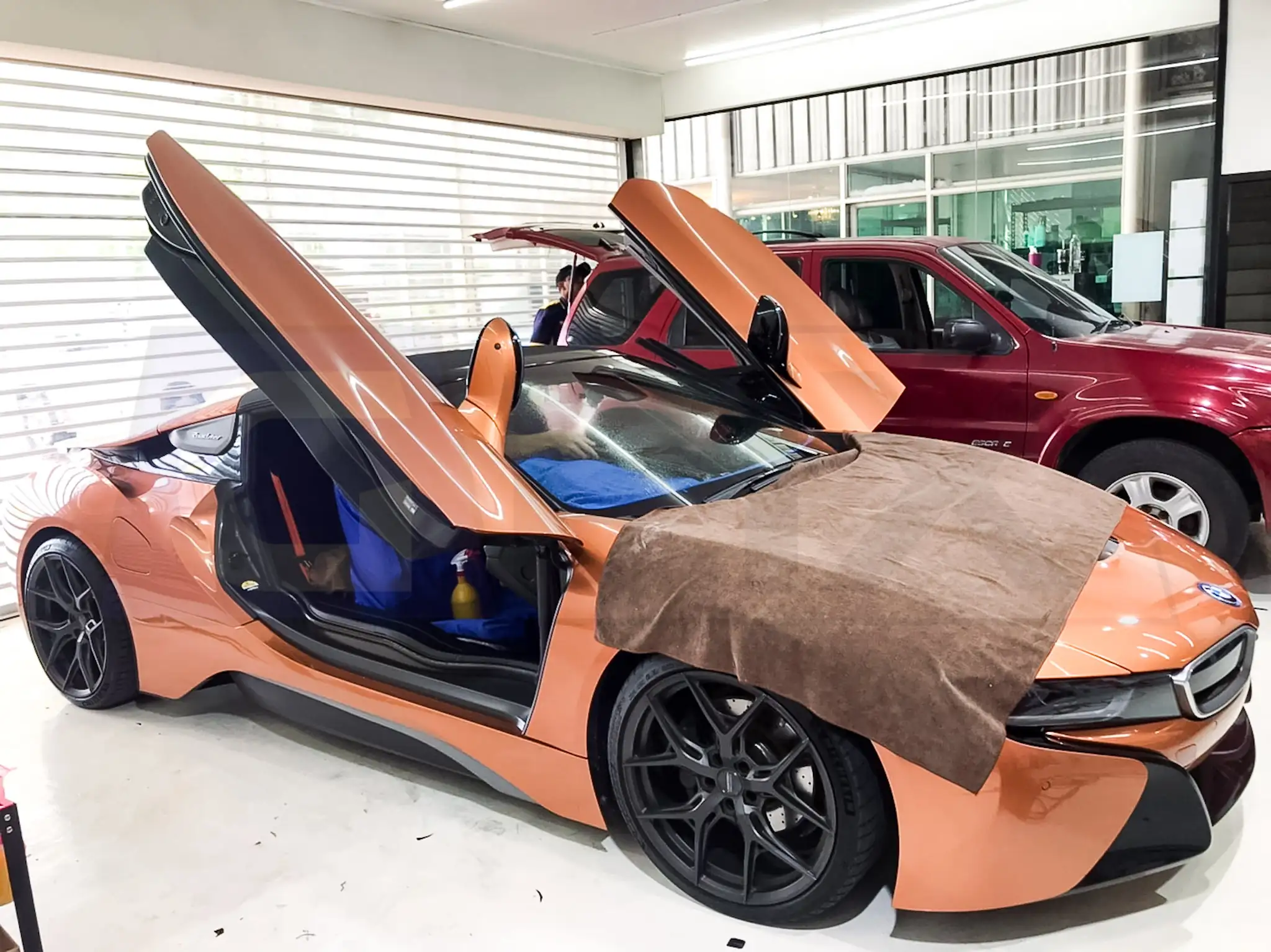 BMW i8 ในคลังภาพงานฟิล์มรถยนต์ GFIX